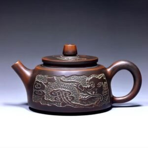 Handmade Nixing clay teapot - artisan pottery from Qinzhou, China