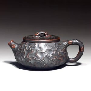Handmade Nixing clay teapot - artisan pottery from Qinzhou, China