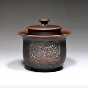 Handmade Nixing clay teapot - artisan pottery from Qinzhou, China